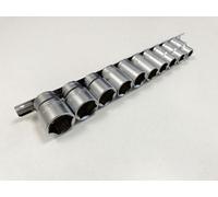 Toolzone Af Crv Shallow Socket Set 10Pc 1/2" Drive Af Crv Imperial