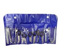 toolzone AU041 Car CD Radio Stereo Removal Key Tool Set - Black (20-Piece)