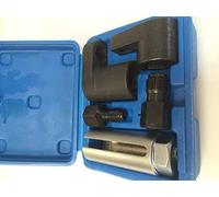 Toolzone Automotive 5 Piece Oxygen Sensor Sockets & Thread Chaser Set