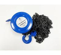 Toolzone Chain Block And Tackle Hoist Lifting Lift 1 Ton Farm Engine Lifter Crane Frame