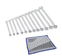 Toolzone Combination Spanner Set Extra Long Metric Combi Wrench Spanners 8-19mm