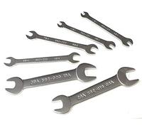 Toolzone Elite 6PC BA Midget SPANNERS Open Ended