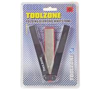 Toolzone Folding Double Sided Diamond File Whetstone