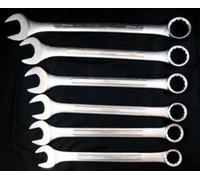 Toolzone Jumbo Spanners 6Pc Combination Wrench Spanner Set 33 36 38 41 46 50mm Hgv