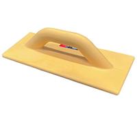 Toolzone Rigid Poly Plastering Floats - 150mm x 350mm - Lightweight Float with Ergonomic Handle - Easy to Clean
