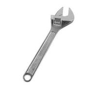 Toolzone Sp046 15" Adjustable Spanner, Drop-Forged Steel, 45mm Jaw Opening