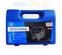 Toolzone Towing Chain 14Ft X 3/8" C/w Hook