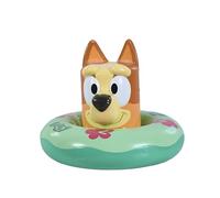 Toomies Bluey Splash and Float Bingo - Bath Toy Pourer Cup with Shower Holes and Water Wheel Toy Pool Ring- Sensory Water Toys - Officially Licensed Bluey Toys - Baby Bath Toys for +18 Months