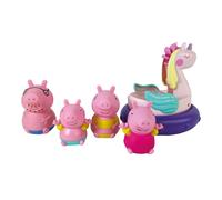 Toomies Daddy Pig, Mummy Pig, Peppa, George Bath Squirters & Peppa's Unicorn,...
