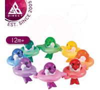 Tomy Toomies Rae Dolphins Bath Toy - 8 pcs