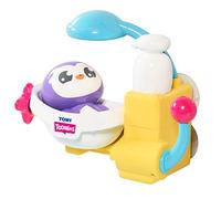 Toomies E72610 Penguin Friend Peryn's Love Shower and Scrub Bath Toy for Kids