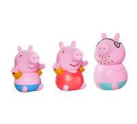 TOOMIES E73159 Tomy Peppa, Daddy Pig, Peppa & George Squirters, Baby, Kids Toys for Water Play, Fun Bath Accessories for Babies & Toddlers, Suitable for 18 Months, 2, 3 & 4 Year Olds,Pink, Small