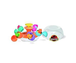 Toomies E73252 Tomy Spin & Hatch Dino Eggs, Dinosaur Children, Jurassic World, Educational Shape Sorter with Colours Sound, Toy for Baby Boys & Girls Aged 1, 2 & 3 Years Old, 7.7 x 7.5 x 7.5 inches