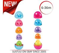 Toomies Hide & Squeak Nesting Eggs Kids Novelty│Child Play│Bath Stacking Game