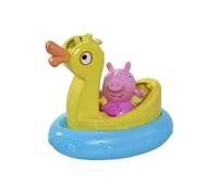 Toomies Peppa and Duck Bath Float - Peppa Pig Toys, 18M+ | Peppa Pig Figures Bath Float - Toomies Bath Toys, Duck Toy, Bath Toys for 1-3 Year Olds, Water Wheel