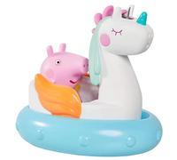 Toomies Peppa Pig Peppa's Unicorn Bath Float, Baby Bath Toys, Kids Bath Toys for Water Play, Fun Bath Accessories for Babies & Toddlers, Suitable for 18 Months, 2, 3 & 4 Year Olds, White