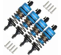 TOOMOD 1/10 50MM RC Oil filled Shock Absorbers kit for Tamiya TT-01 TT-02 M03 M04 M05 M06 TA05 1:10 On Road Car Upgrades Replace Parts (Blue)
