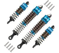 TOOMOD 1/10 70MM 95MM RC Oil filled Shock Absorbers kit for Tamiya TT-02B DT-02 DT-03 1/10 Buggy Car Upgrades Parts (Blue)