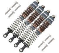TOOMOD 90MM Oil Shock Absorbers Upgrade Compatible with 1/10 RC Crawlers | Fits Tamiya ClodBuster / Bullhead / TRX4 / Axial / D90 - Oil Damper Upgrade - Gray