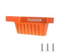 TOOMOD CW-01 Aluminum Front Lower Arm Mount for 1/12 Tamiya CW01 Lunch Box Midnight Pumpkin Chassis Upgrades Parts（Orange）