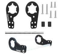 TOOMOD CW-01 Aluminum Rear Shock Damper Mount for Tamiya RC Car CW01 Lunch Box Chassis Upgrades Parts