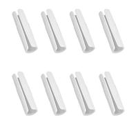 Toomoon 8 Pieces Sleep-snug Sheet Holders,bed Sheet Grippers Keeps The Bed Sheet In Place (White)