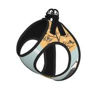 Toon World Dog Harness - Equipped with Reflective Straps and Quick Release Buckles - Suitable for Small Cats and Dogs