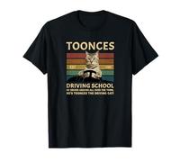 Toonces Driving School Est. 1989 - The Driving Cat T-Shirt