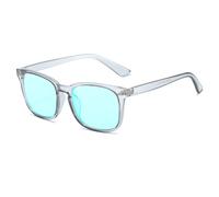 TOONZ Color Blind Glasses, Red Green Color Blindness Glasses for Men Women Colorblind Glasses Color Weakness Glasses Colorblind Correcting Glasses with Glasses Case,A