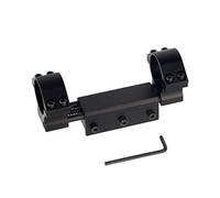 ToopMount 25.4mm and 30mm Telescope Ring Mount, Dual Ring Optics Mounting Ring Fits 21mm Rails, Ring Adapter with Stop Pin for Outdoor Sports