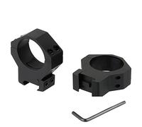ToopMount 34mm/1.34in Mounting Rings Mount Bracket fit 20mm Picatinny Rails 15mm Low Profile Mount Base Rings for Outdoor Sports