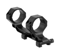 ToopMount 34mm Offset Telescope Mount, High Profile Cantilever Dual Ring Monocular Mount Adapter for 21mm Picatinny Rail, 1.62 inch Center Height 34mm Picatinny Viewfinder Mount Base