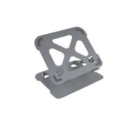 TooQ TQLRS0012-AL-G - Ergonomic Adjustable Aluminium Riser Stand for Laptops, Gr