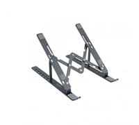TooQ TQLRS0033-AL-G - Riser Stand for Laptops, Tablets, Mobile Phones and Books, Grey