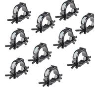 TOOSOAR 10 x 48-51 mm Stage Light Clamps, Aluminium Trellis Clamps, 100 kg Capacity, for Stage Structures