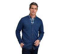 Tootal Men's Chunky Knit Wool Blend Cardigan Classic Button Up Style Navy L