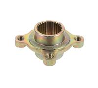 Tooth Atv Rear Axle Sprocket Flange Brake Disc Adapter | Metal Golden Part, 68mm and 48mm Hole Spacing, M8 Fit for Quad Bike Repair