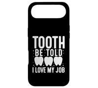 Tooth Be Told I Love My Job Dental Hygienist Pun Case for iPhone Air