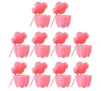 Tooth Box | 10-Piece Colorful Storage with Lanyard | 2.1x1.8x1.8cm Kids Lost Tooth Storage Holders | for Toddler Boys Girls Home Nursery School Kindergarten Playroom Birthday