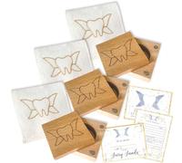 Tooth Box & Tooth Pouch, Set of 3 | Tooth Fairy Box for Girls or Boys & Tooth Fairy Bag | The Perfect Tooth Fairy Gifts to Complement Any Tooth Fairy Kit or Tooth Fairy Pillow…