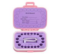 Tooth Collection Case - Baby Tooth Preservation Box, Children's Tooth Fairy Container | Creative Baby Teeth Storage Solution, Dustproof and Waterproof Tooth Fairy Keepsake for 20 Lost Teeth