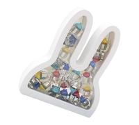 Tooth Collector Case - 20 Compartments 13.6 Cm, Child Lost Deciduous, Cute Animal Saver | Shower Gift For Boy And Girl, Science Class At School, J