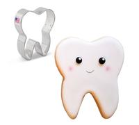 Tooth Cookie Cutter 8.9 cm, Made in USA by Ann Clark