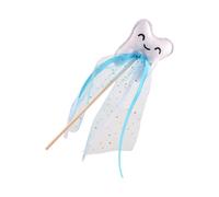 Tooth Fairies Rod, Soft Fabric Prop, 8.5x33.5cm, Fairy Wand Toy, Tooth Fairy Baton, Stage Accessory, For Birthday Parties, School Plays, Cosplay Events