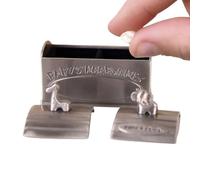 Tooth Fairy Beatsake Box - Memory Organizer, Adorable Stand | Retro Zinc Alloy Collector Tin, Stylish Container for