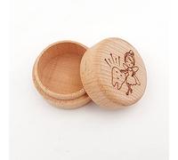 Tooth Fairy Box for Boys and Girls, Wooden Baby Teeth Fairy Holder Tooth Storage and Saver Box for Kids Lost Teeth,Saver Organizer Storage Box for Kids Keepsake Baby Shower Birthday Present