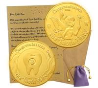 Tooth Fairy Coins Classic Tooth Golden Coins Keepsake