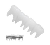 Tooth Fairy Hair Clips, Halloween Barrettes | Small Hair Barrettes for Women, Elegant Hair Clip, Teeth Hairpin, Elegant Hair Clips, Hairpin