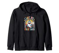 Tooth Fairy I Lost My First Tooth Shark Zip Hoodie