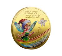 Tooth Fairy - Tooth Fairy Gold Coin | Keepsake Toooth Fairey Souvenirs | Enchanting Toeoth Fairey Collectible Suitable For Kids’ Milestone Celebrations & Bedtime Surprises